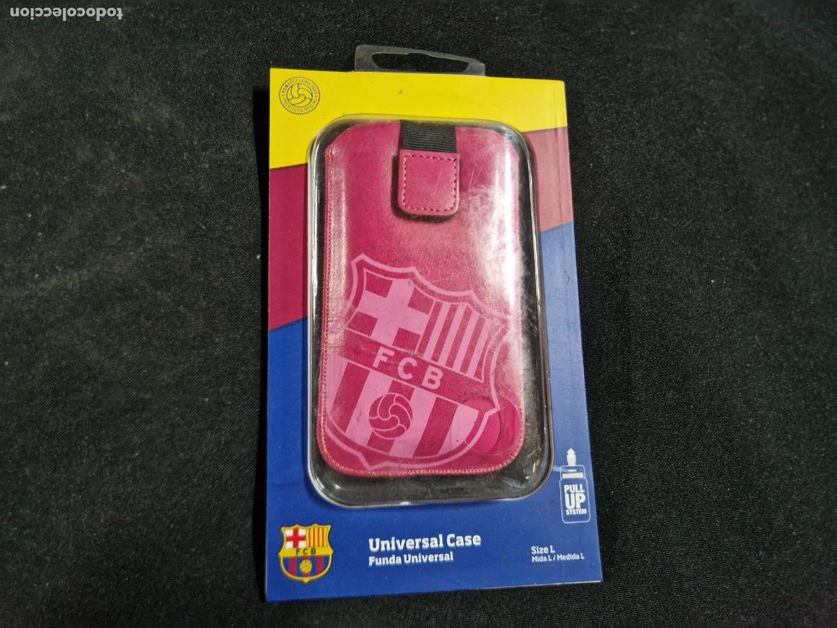 Segunda mano: BONITA FUNDA PARA MOVIL. FCB.