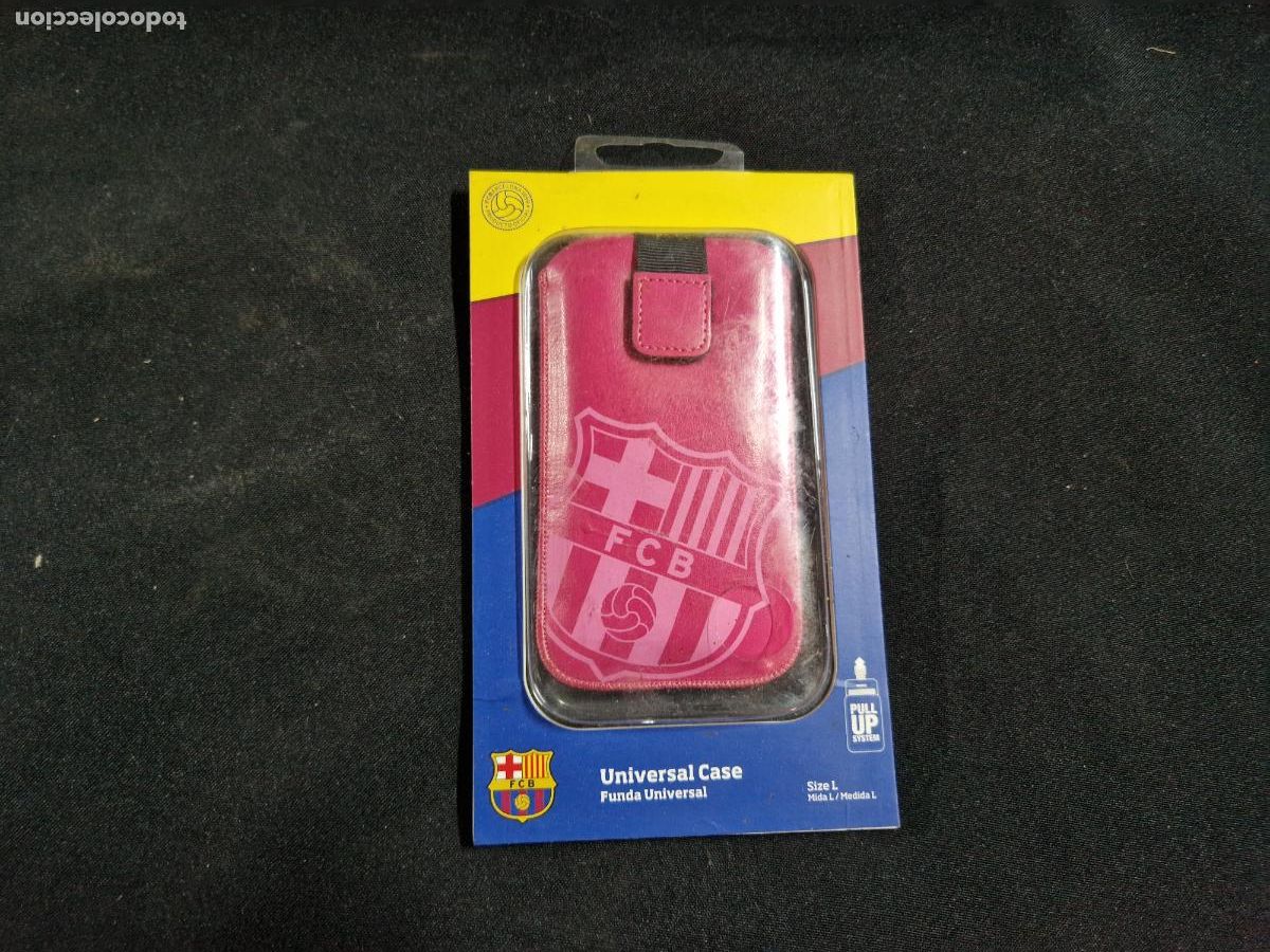 Segunda mano: BONITA FUNDA PARA MOVIL. FCB.