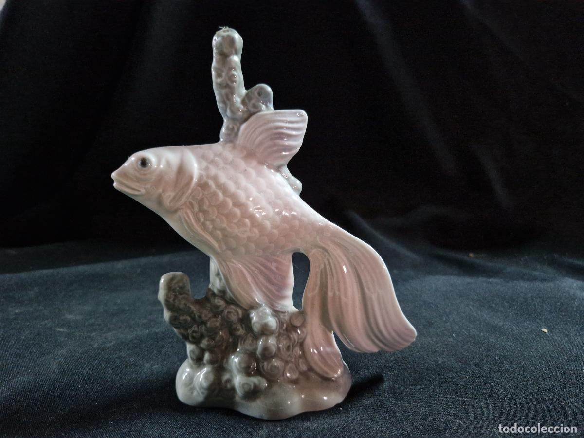 Segunda mano: BONITO PEZ BAILARINA DECORATIVO DE PORCELANA.