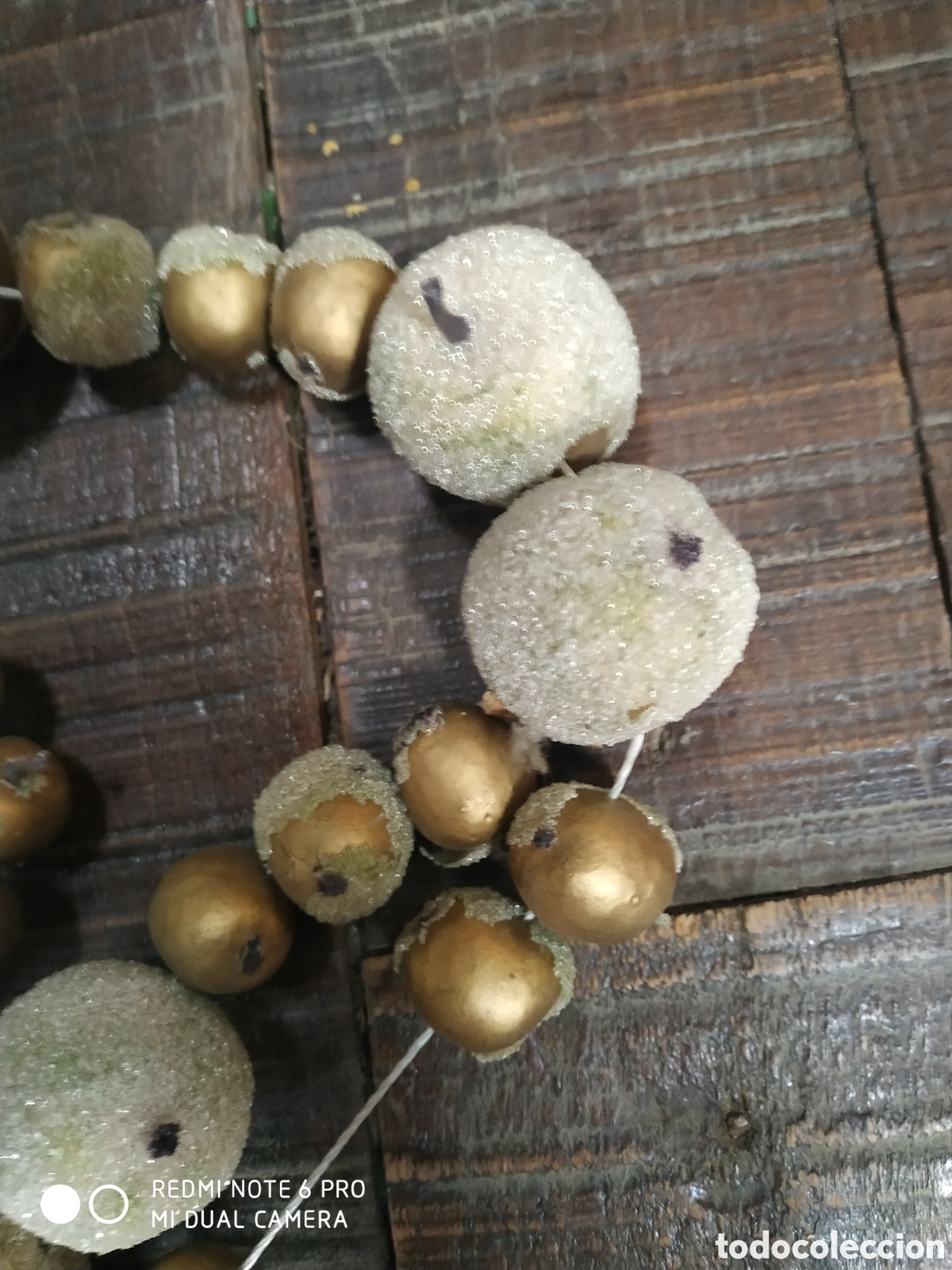 Segunda mano: Liana de manzanas escarchadas navidad - Foto 2