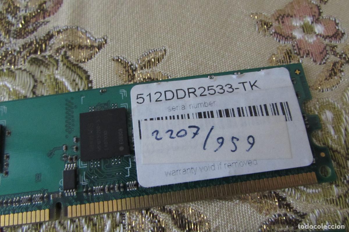 Segunda mano: 2 MEMORIAS 512MB Y 1G TAKEMS Y KINGSTON - Foto 5
