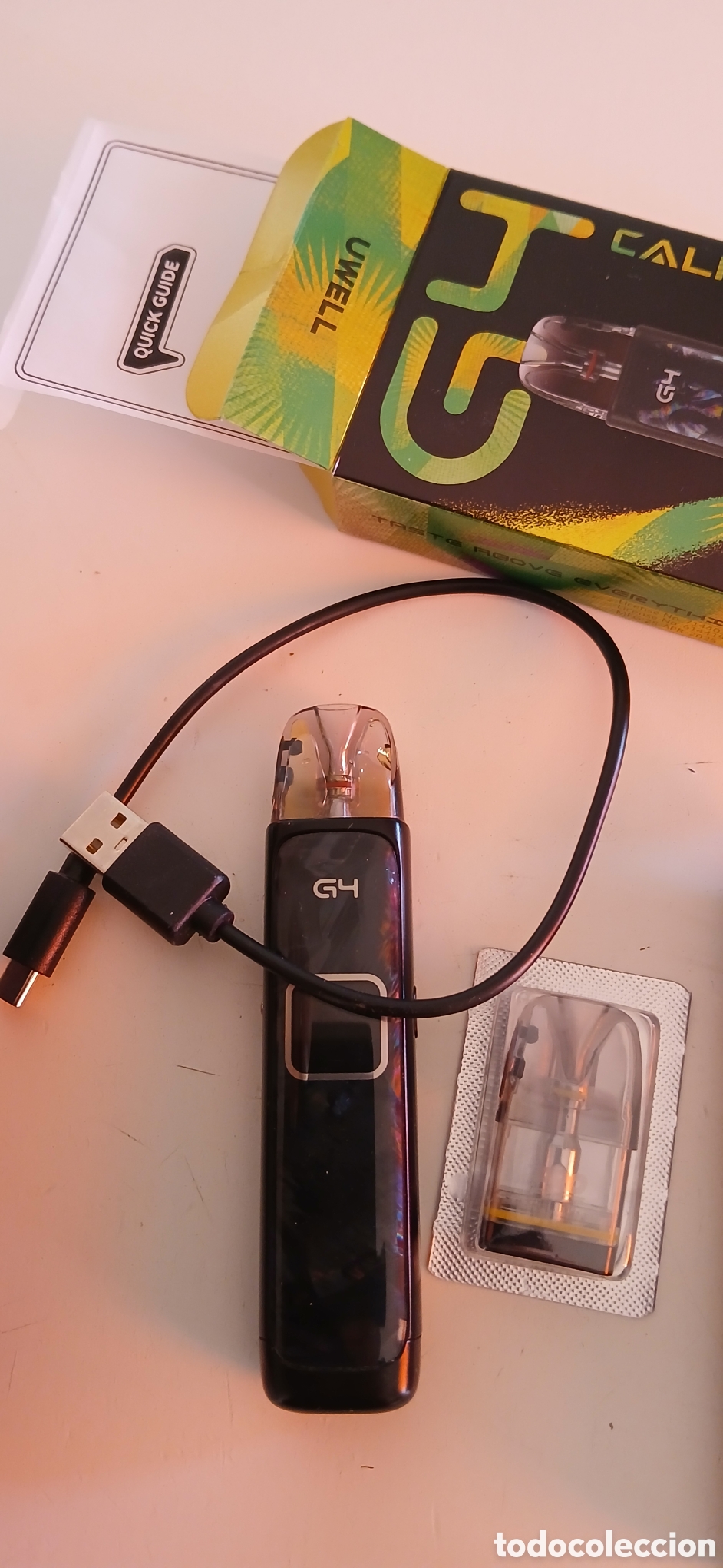 Segunda mano: Vaper recargable Caliburn G4 de Uwell