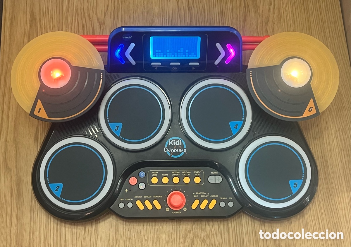 Segunda mano: Bater&iacute;a Interactiva VTech Kidi DJ Drums