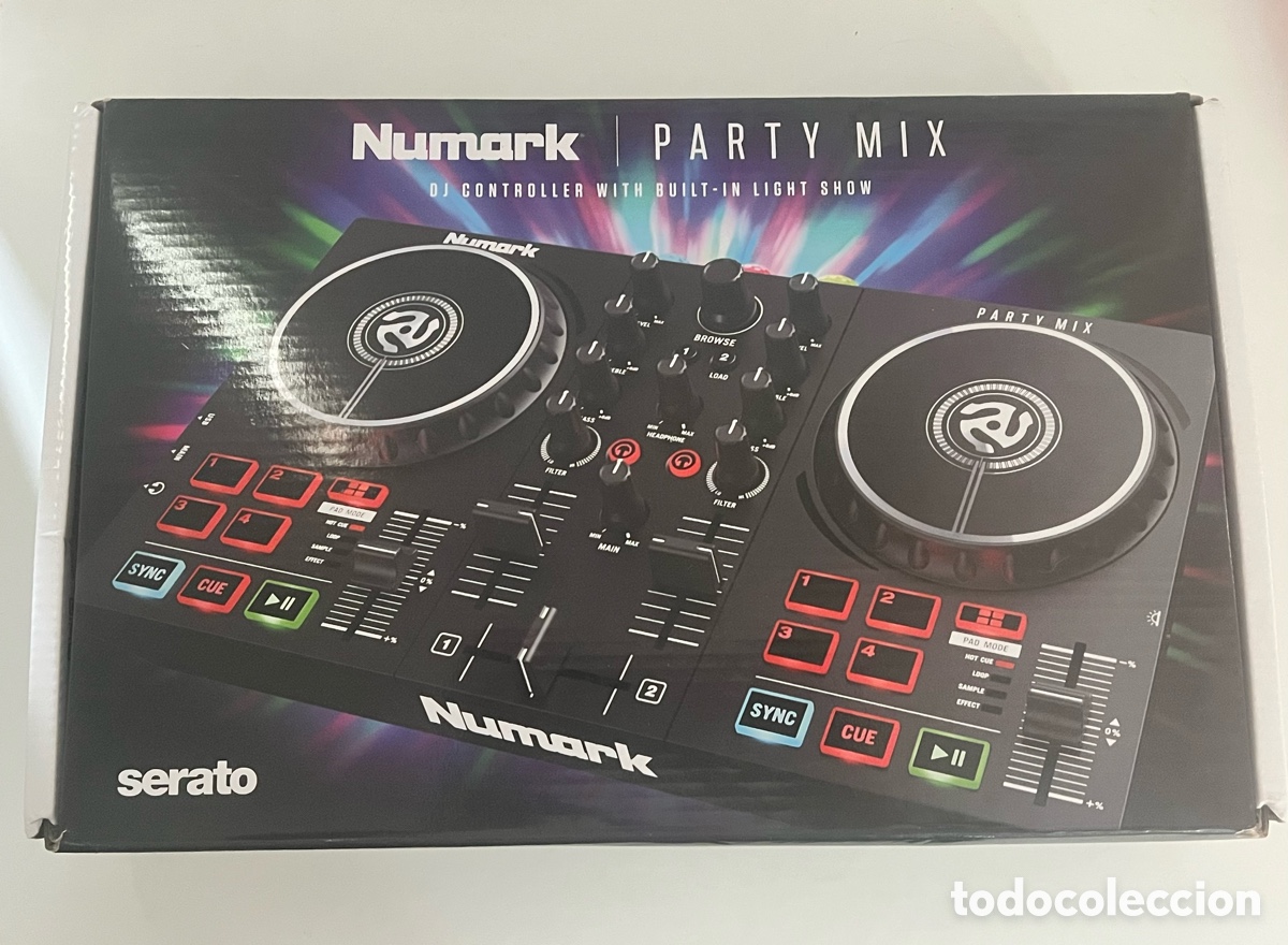 Segunda mano: Controladora DJ Numark Party Mix Nueva en Caja ABIERTA - Foto 2