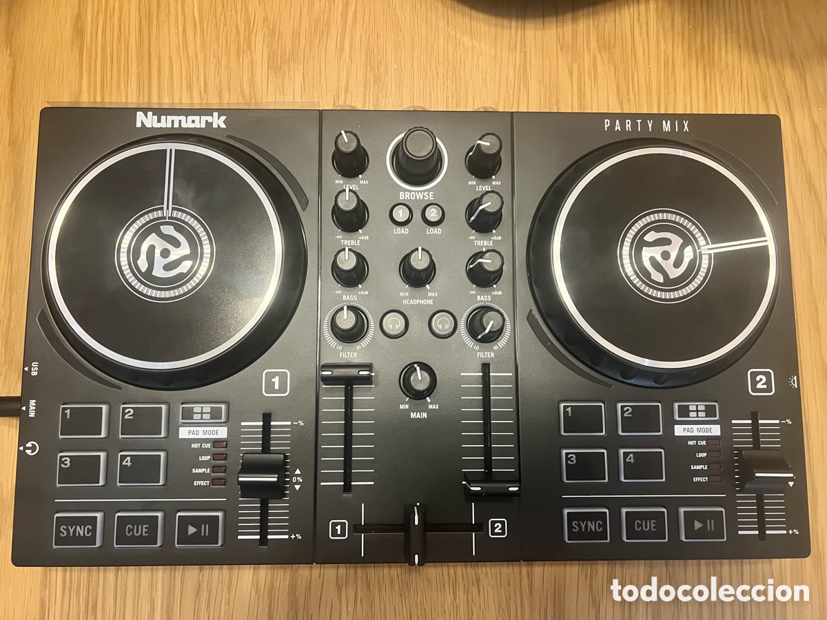 Segunda mano: Controladora DJ Numark Party Mix Nueva en Caja ABIERTA - Foto 3