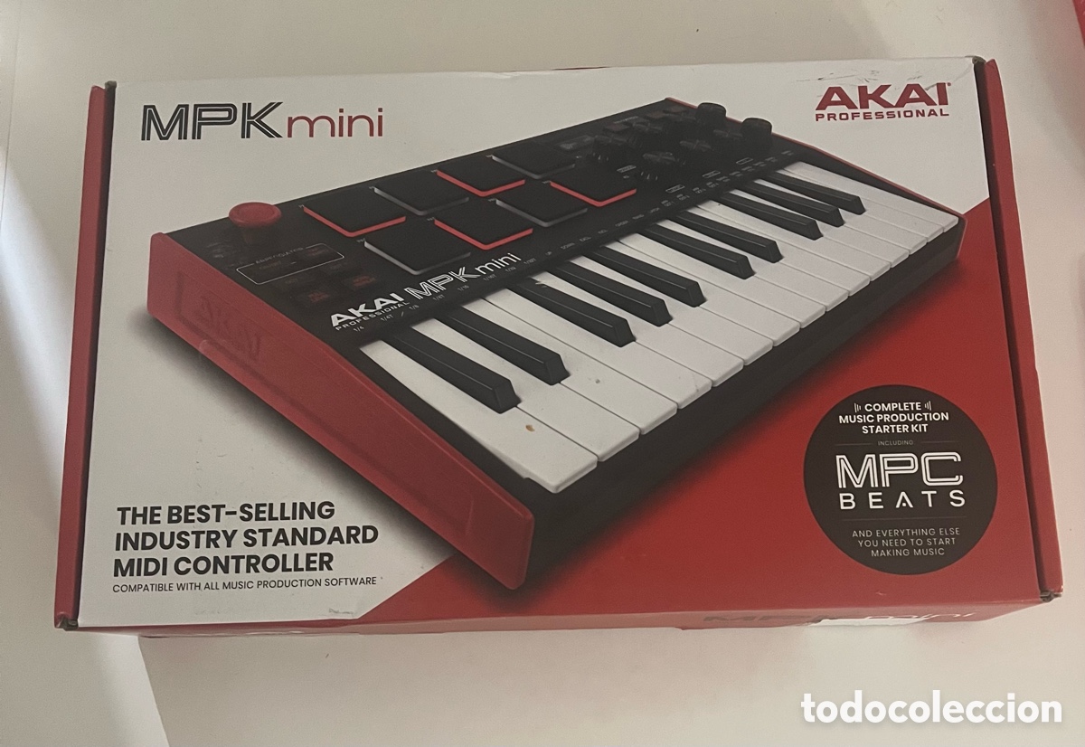Segunda mano: Teclado Akai Professional MPK Mini MK3 Controlador MIDI USB