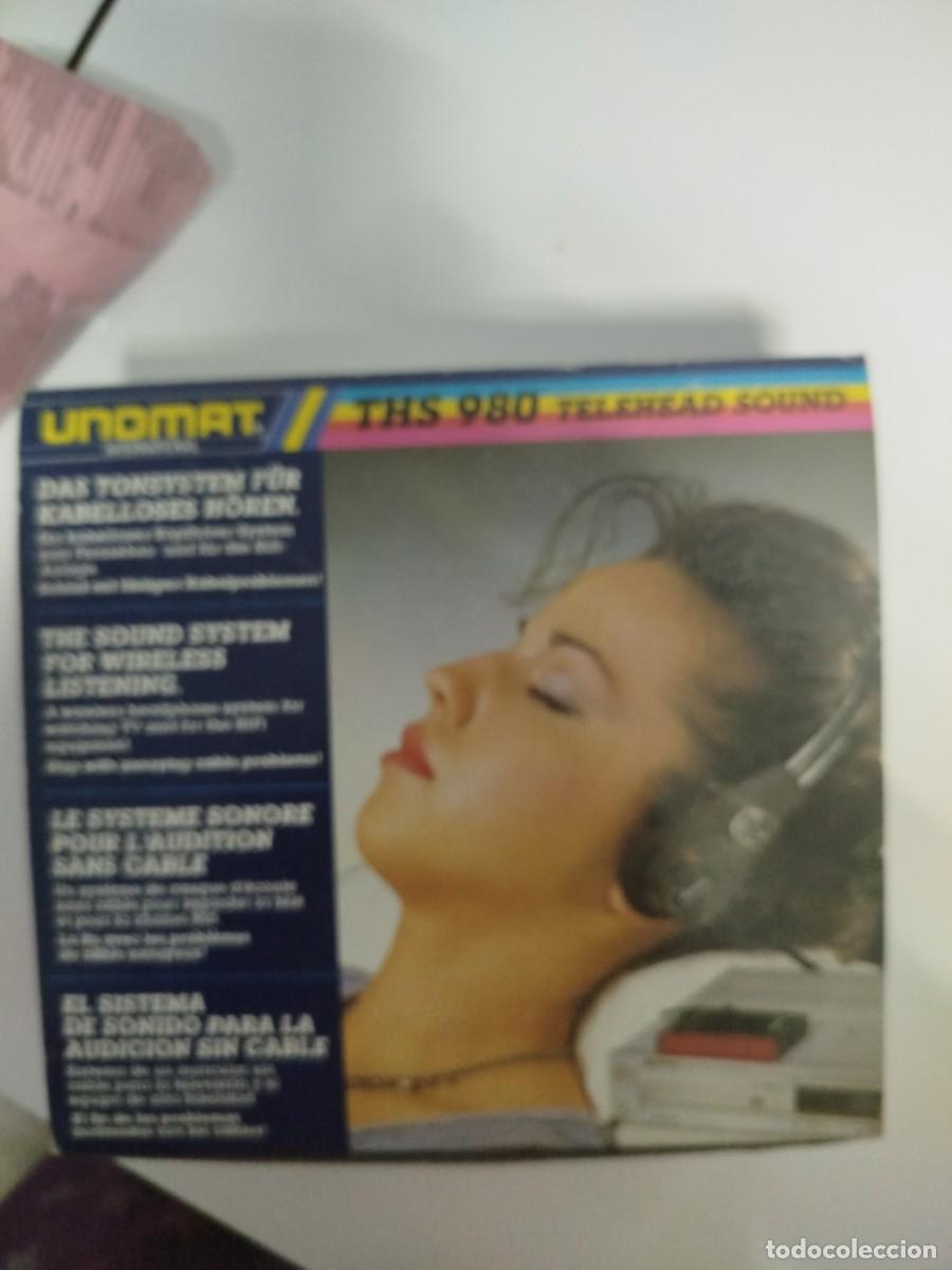 Segunda mano: Auriculares inal&aacute;mbricos. Unomat THS 980. Nuevo