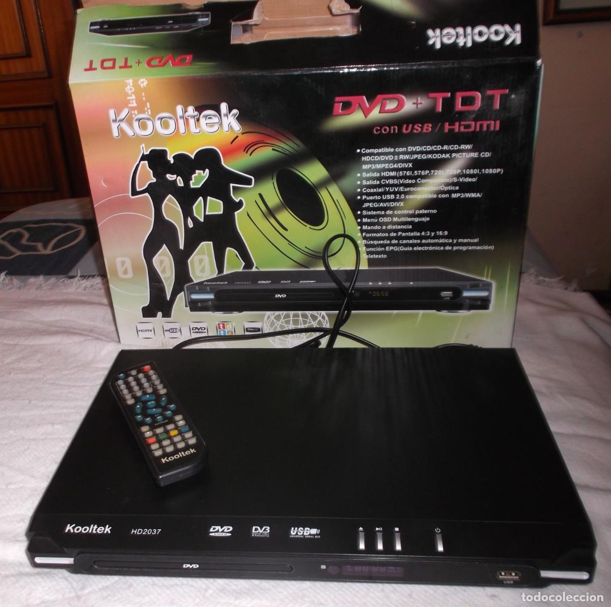 Segunda mano: DVD-TDT con USB/HDMI de la casa Kooltek