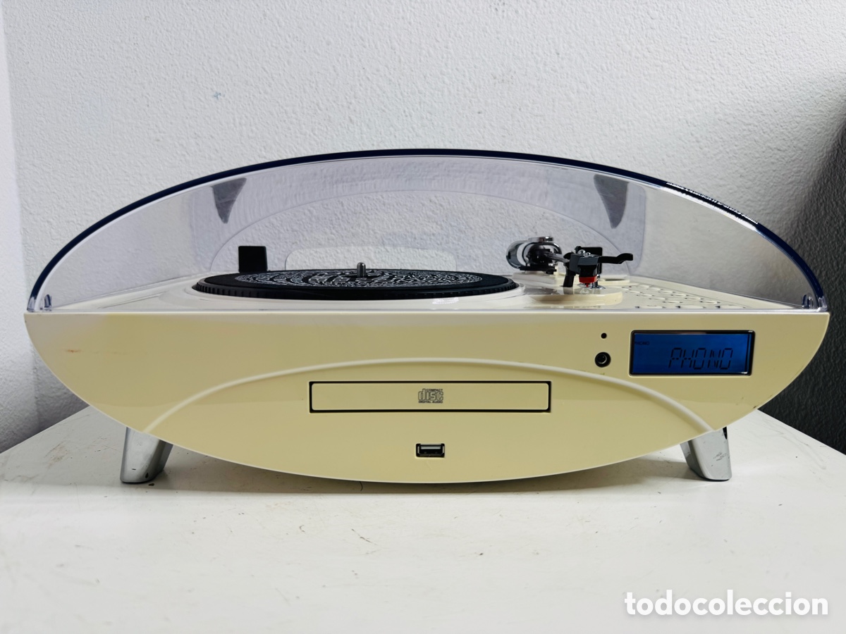 Segunda mano: Big Ben Tocadiscos CD Radio Funciona Ok - Foto 5