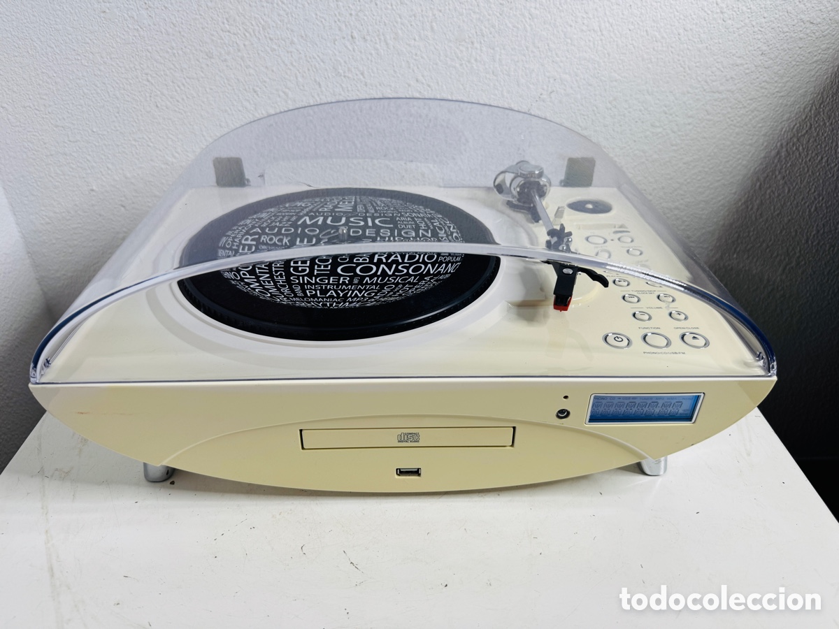 Segunda mano: Big Ben Tocadiscos CD Radio Funciona Ok - Foto 6