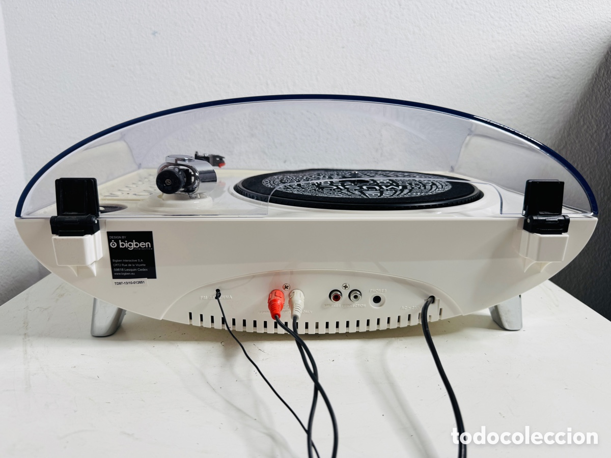 Segunda mano: Big Ben Tocadiscos CD Radio Funciona Ok - Foto 7