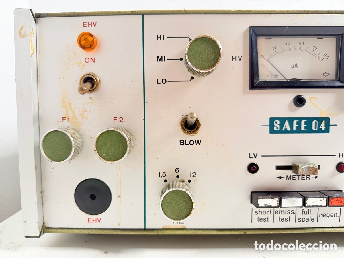 Segunda mano: Safe 04 Tubes Cathodes Regenerator Italy No Probado - Foto 3