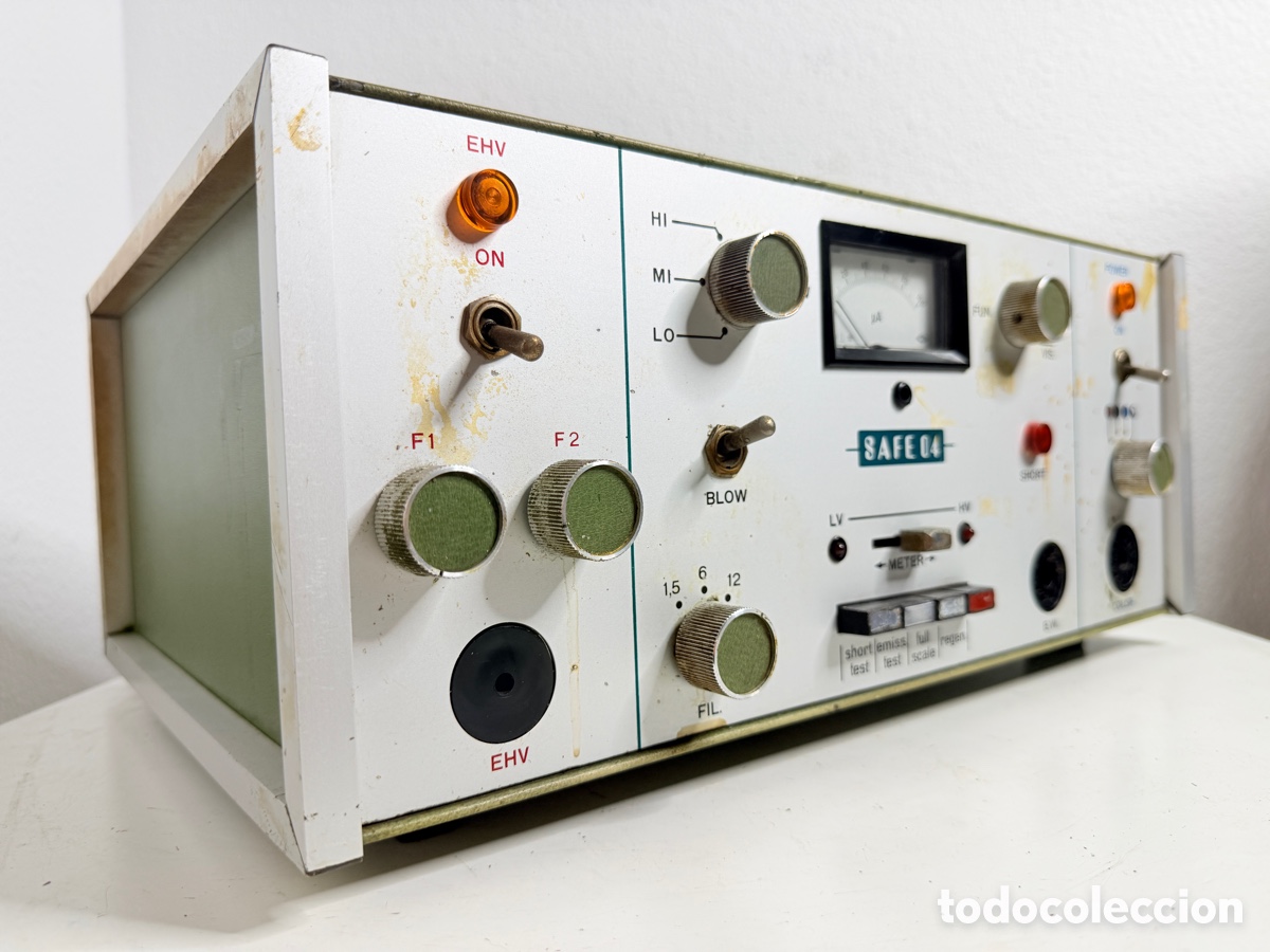 Segunda mano: Safe 04 Tubes Cathodes Regenerator Italy No Probado - Foto 6
