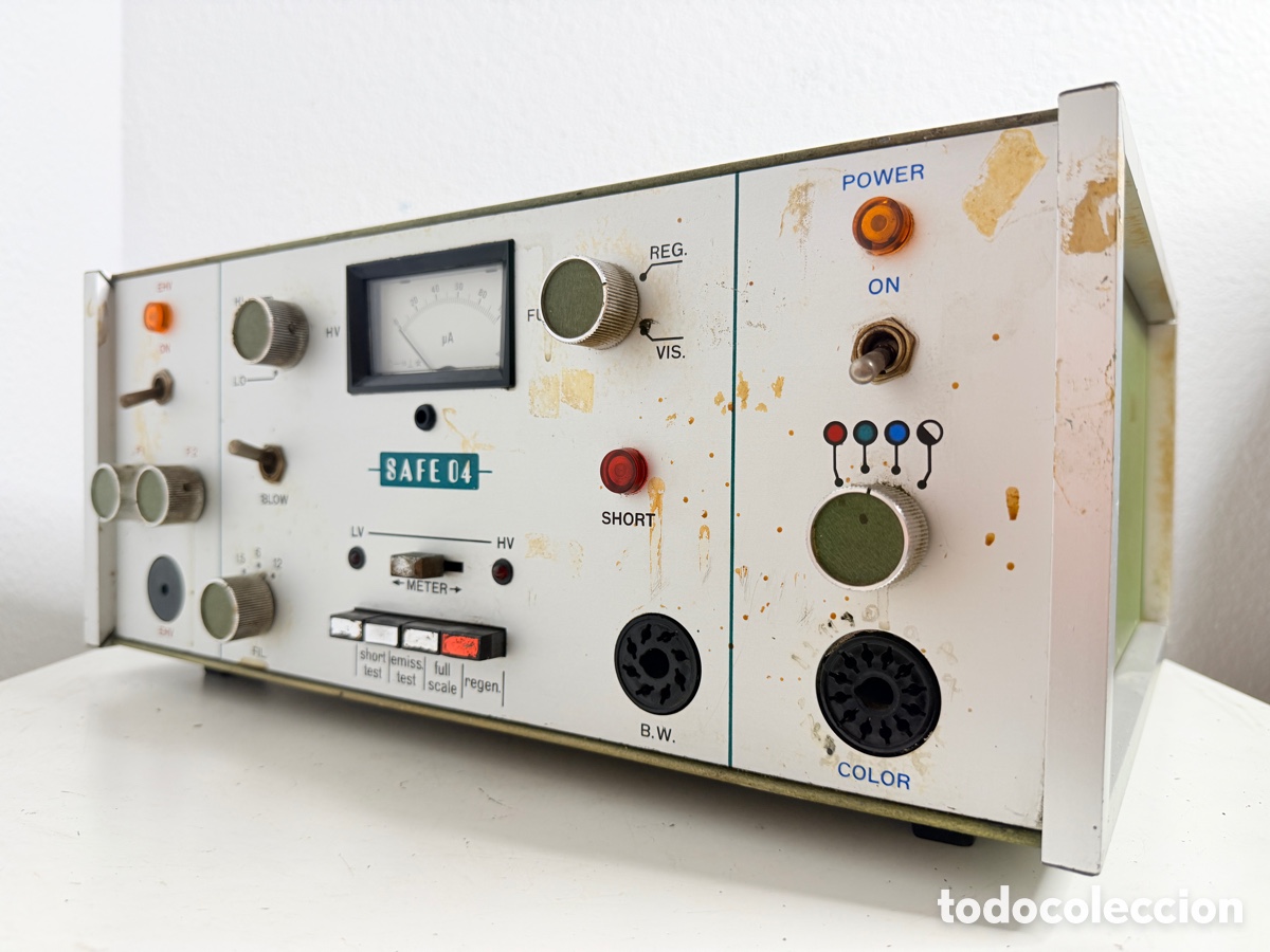 Segunda mano: Safe 04 Tubes Cathodes Regenerator Italy No Probado - Foto 8