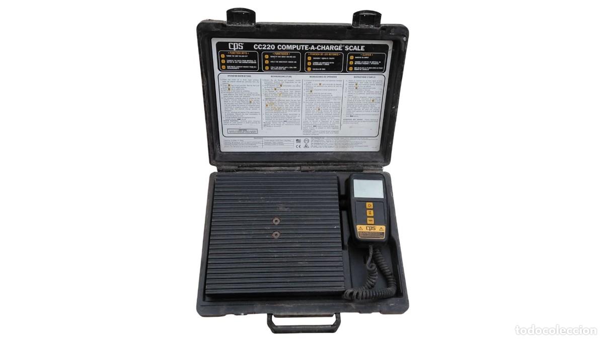 D'Occasion: B&aacute;scula CPS 220CC: Precisi&oacute;n para Instaladores de Aire Acondicionado