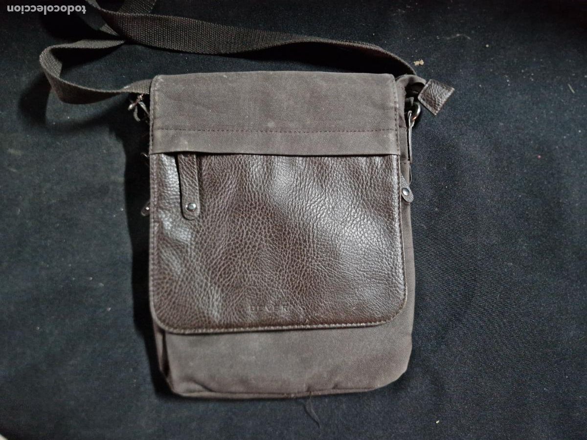 Segunda mano: BONITO BOLSO VINTAGE. COLOR CAFE