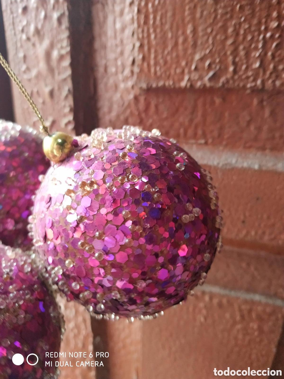 Segunda mano: Lote de 5 bolas de navidad - Foto 4