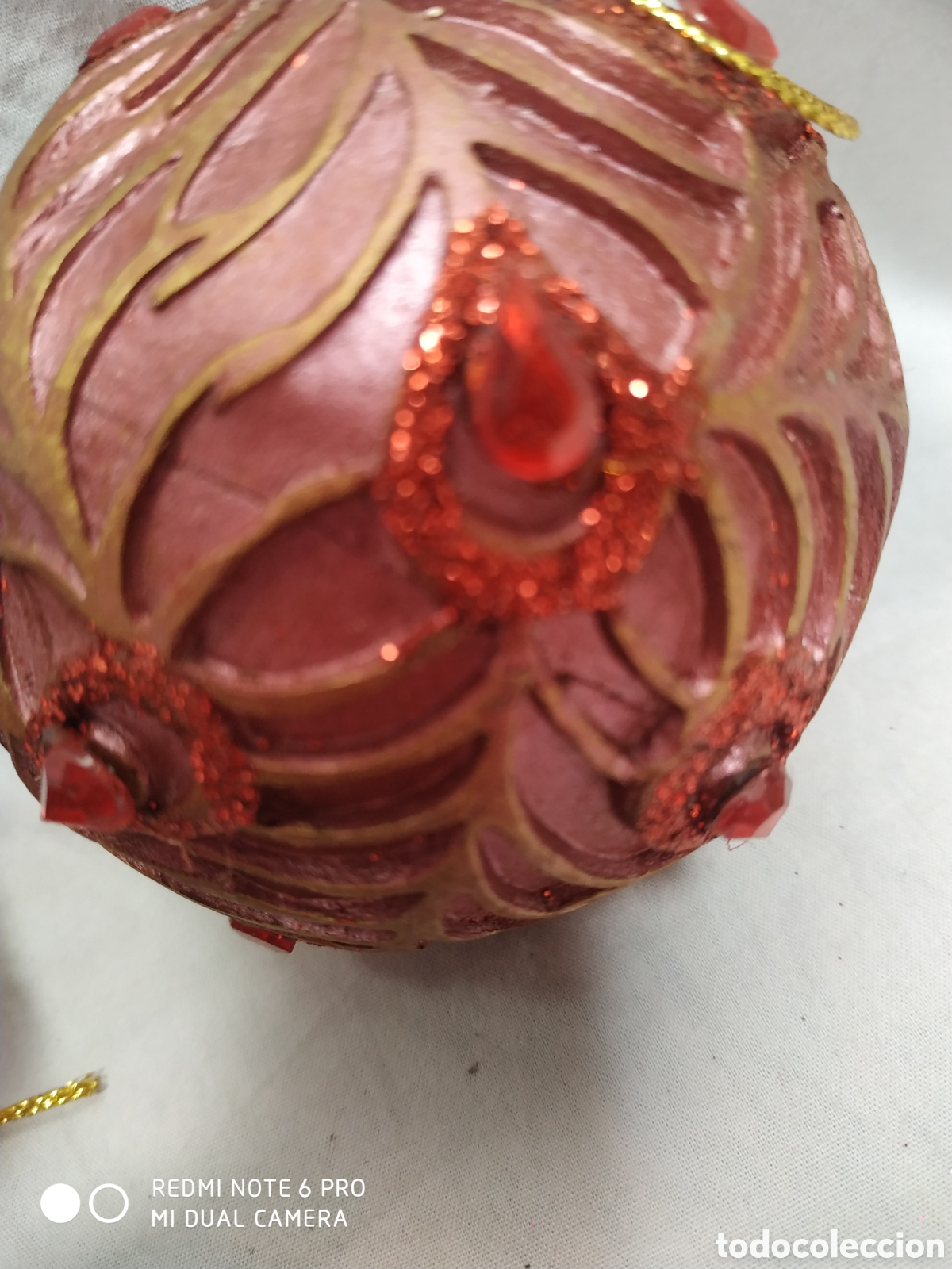 Segunda mano: Lote de 5 bolas navide&ntilde;as - Foto 8