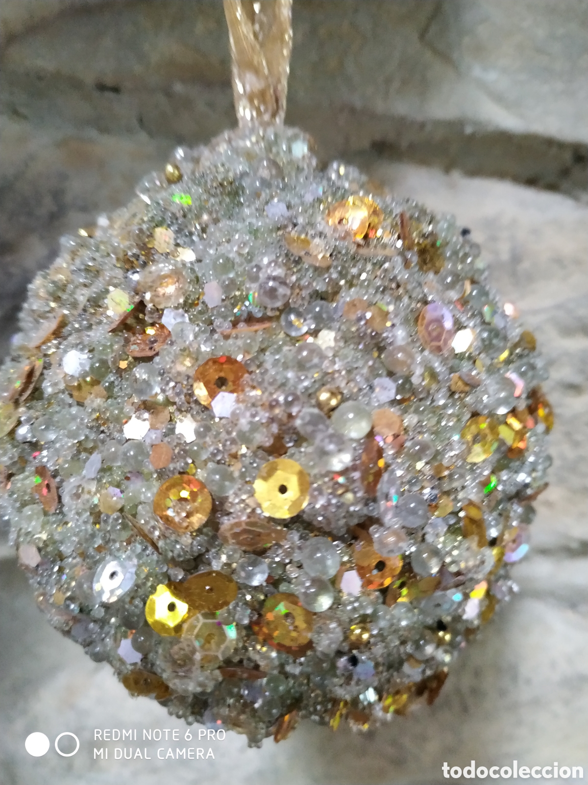 Segunda mano: Bola barroca de navidad - Foto 2