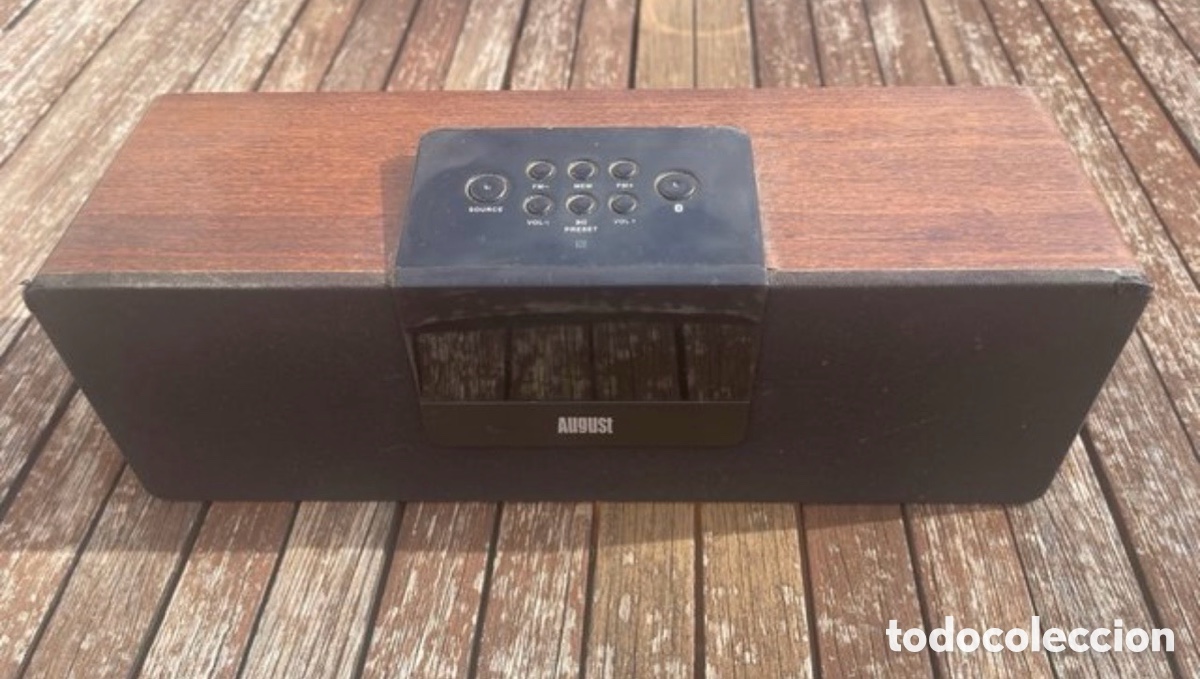 Segunda mano: Altavoz Bluetooth y Radio FM August SE50 - Foto 2