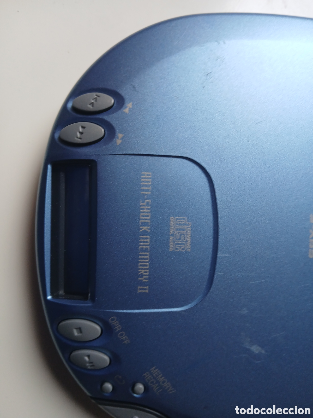 Segunda mano: Discman Panasonic Sl-S214 azul - Foto 4