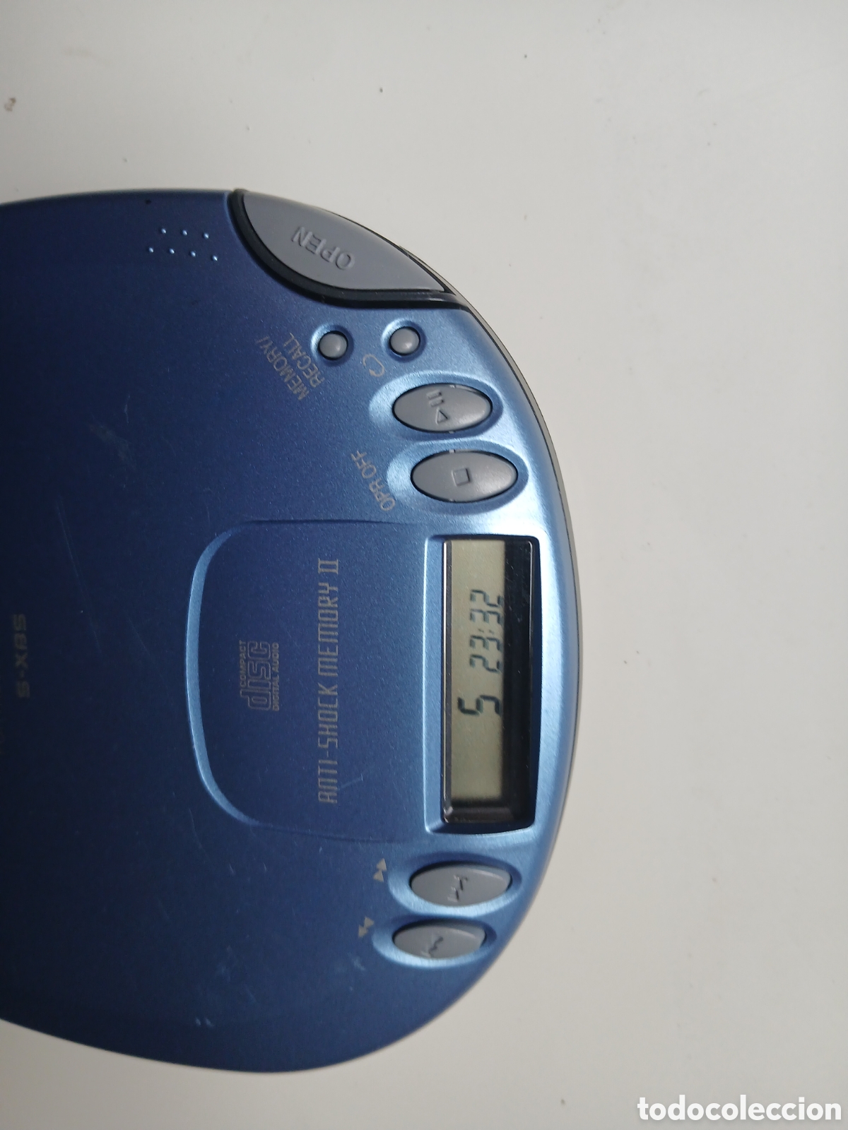 Segunda mano: Discman Panasonic Sl-S214 azul - Foto 6