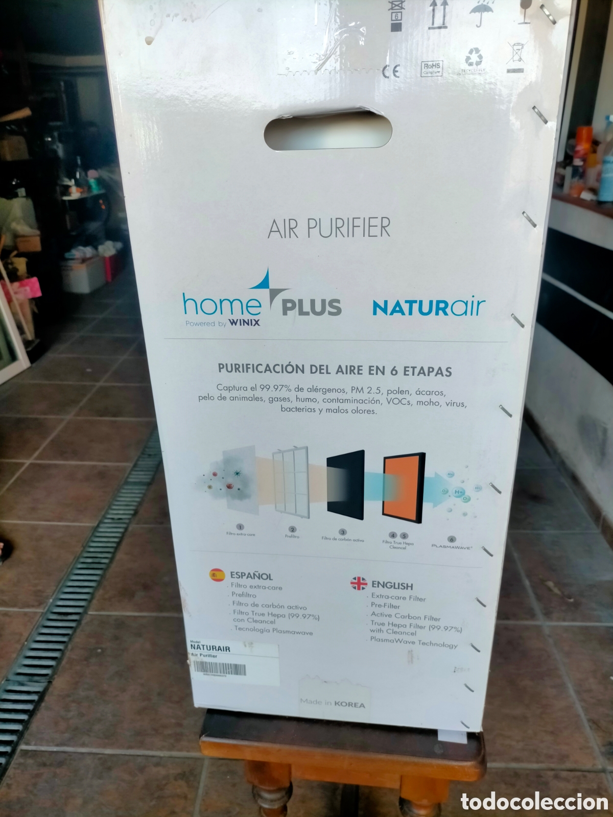Segunda mano: PURIFICADOR DE AIRE HOME PLUS - Foto 3