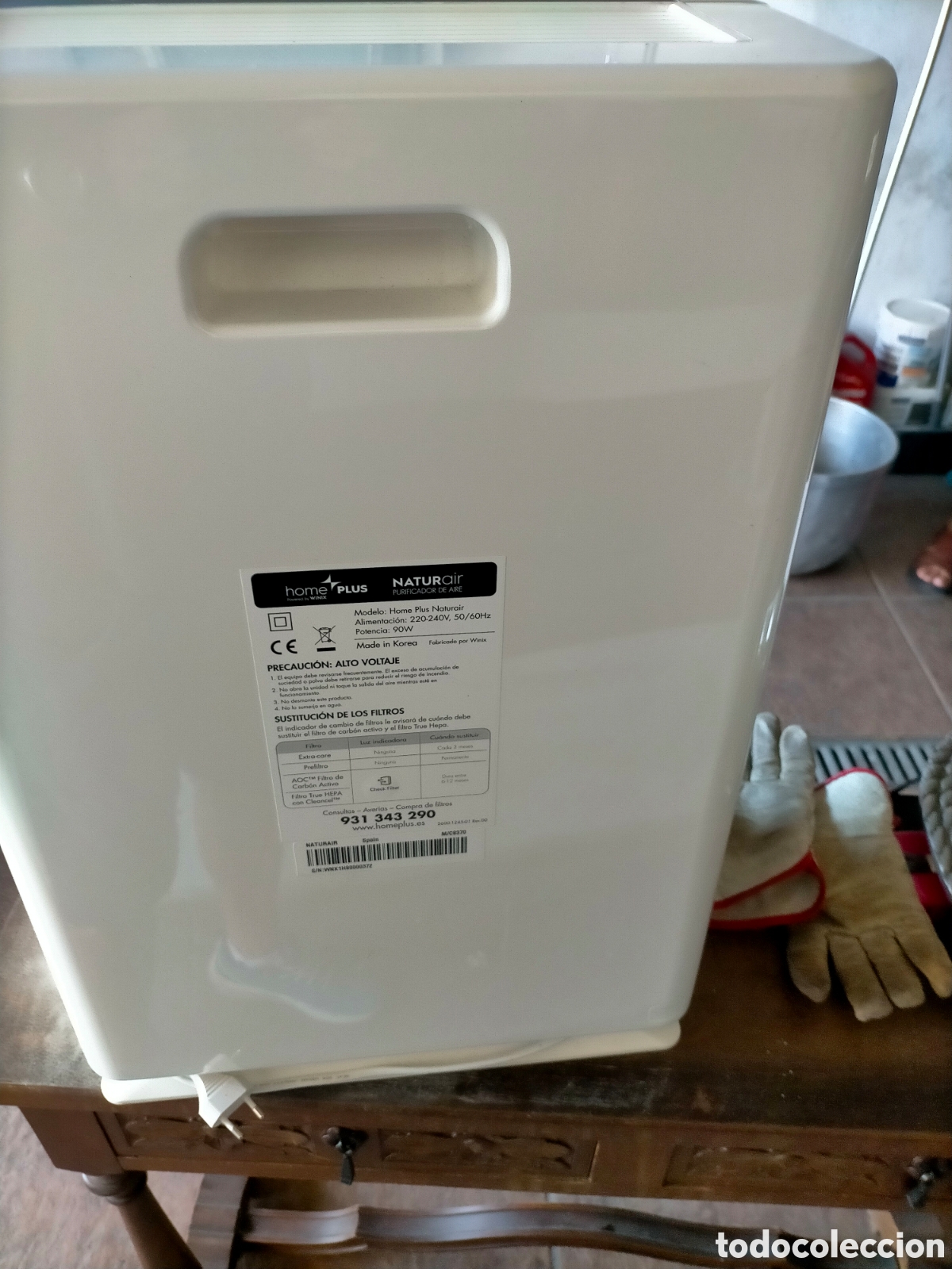 Segunda mano: PURIFICADOR DE AIRE HOME PLUS - Foto 9