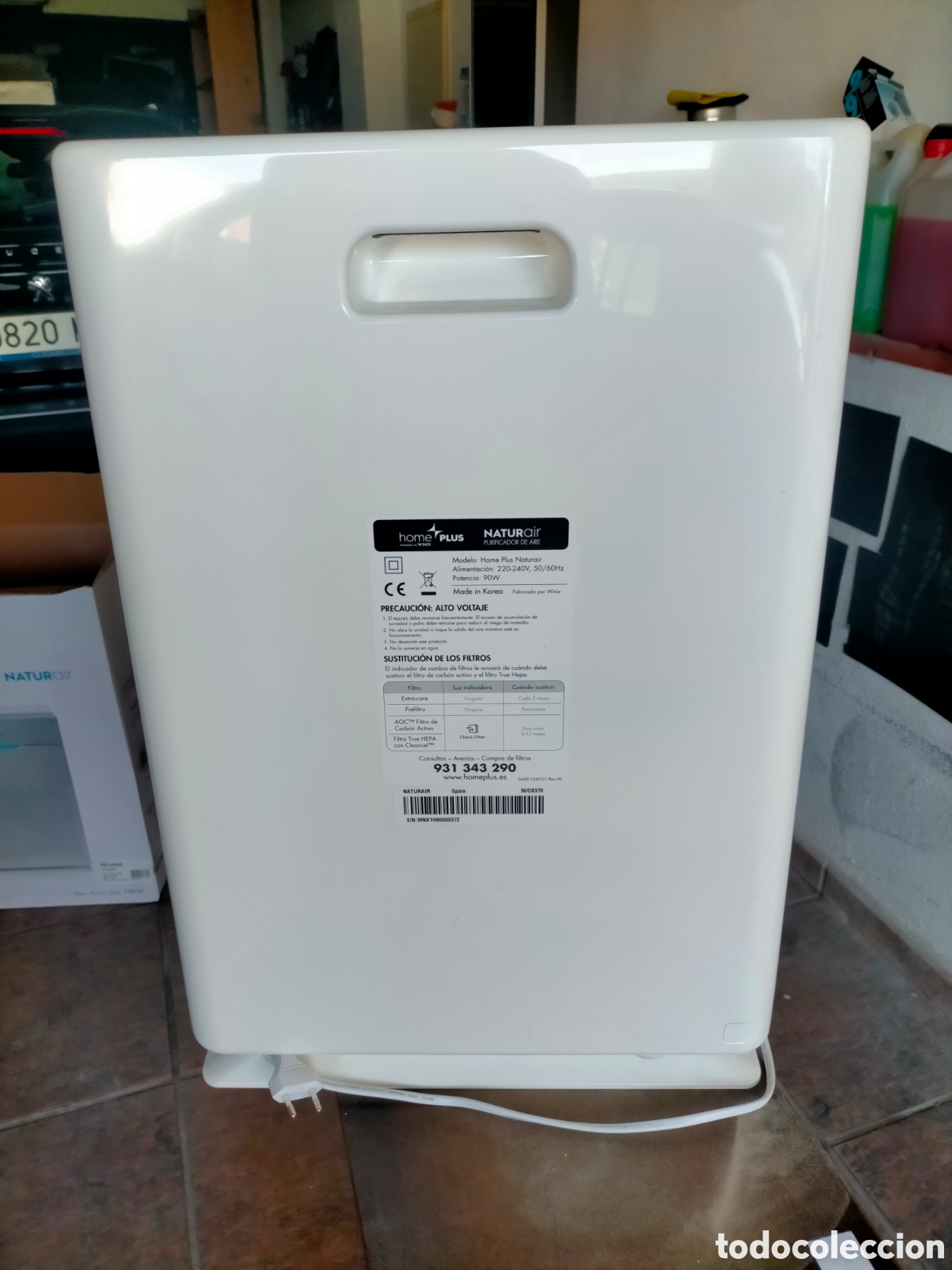Segunda mano: PURIFICADOR DE AIRE HOME PLUS - Foto 10