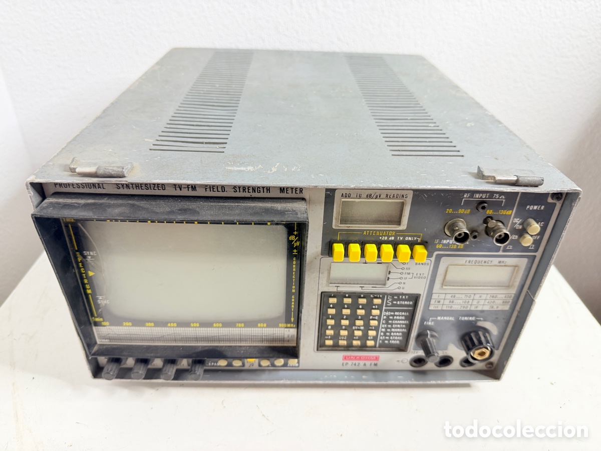 Segunda mano: Unaohm EP 742 A FM Synthesized TV Meter Sin Comprobar - Foto 2