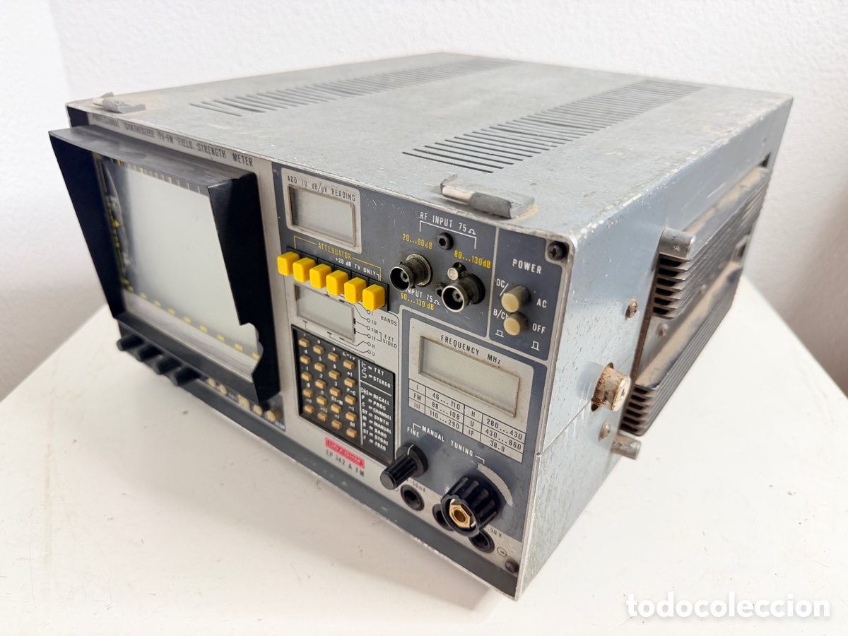 Segunda mano: Unaohm EP 742 A FM Synthesized TV Meter Sin Comprobar - Foto 9