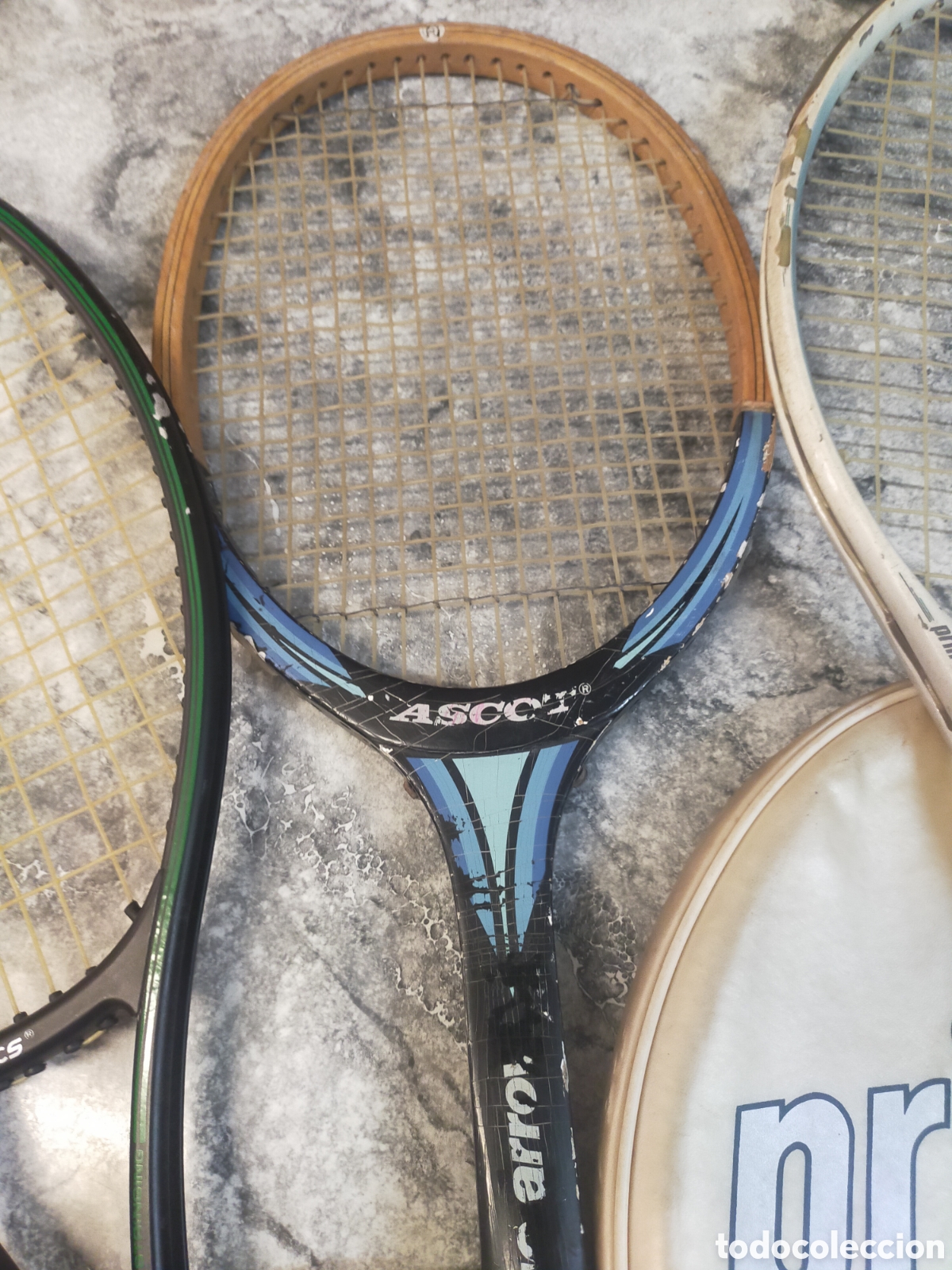 Segunda mano: 4 raquetas tenis vintage - Foto 4