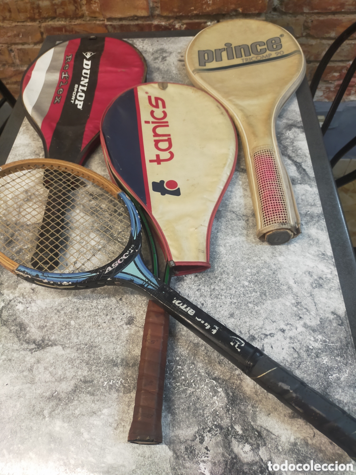 Segunda mano: 4 raquetas tenis vintage - Foto 6