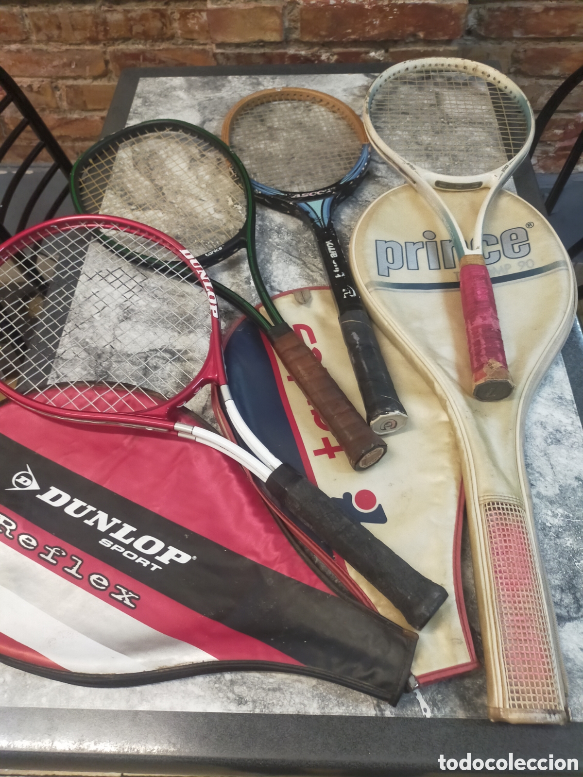 Segunda mano: 4 raquetas tenis vintage - Foto 1