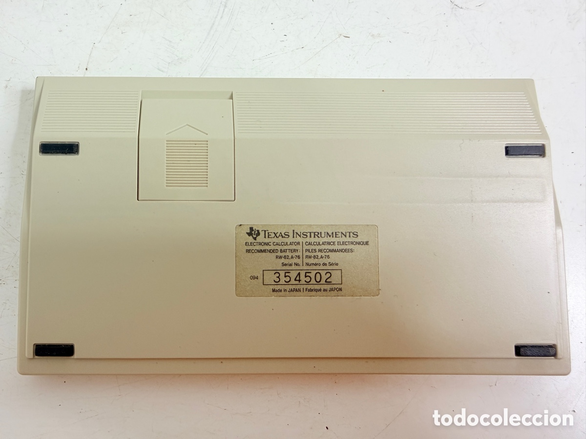 Segunda mano: Texas Instruments TI-30 Galaxy Calculator Japan - Foto 8