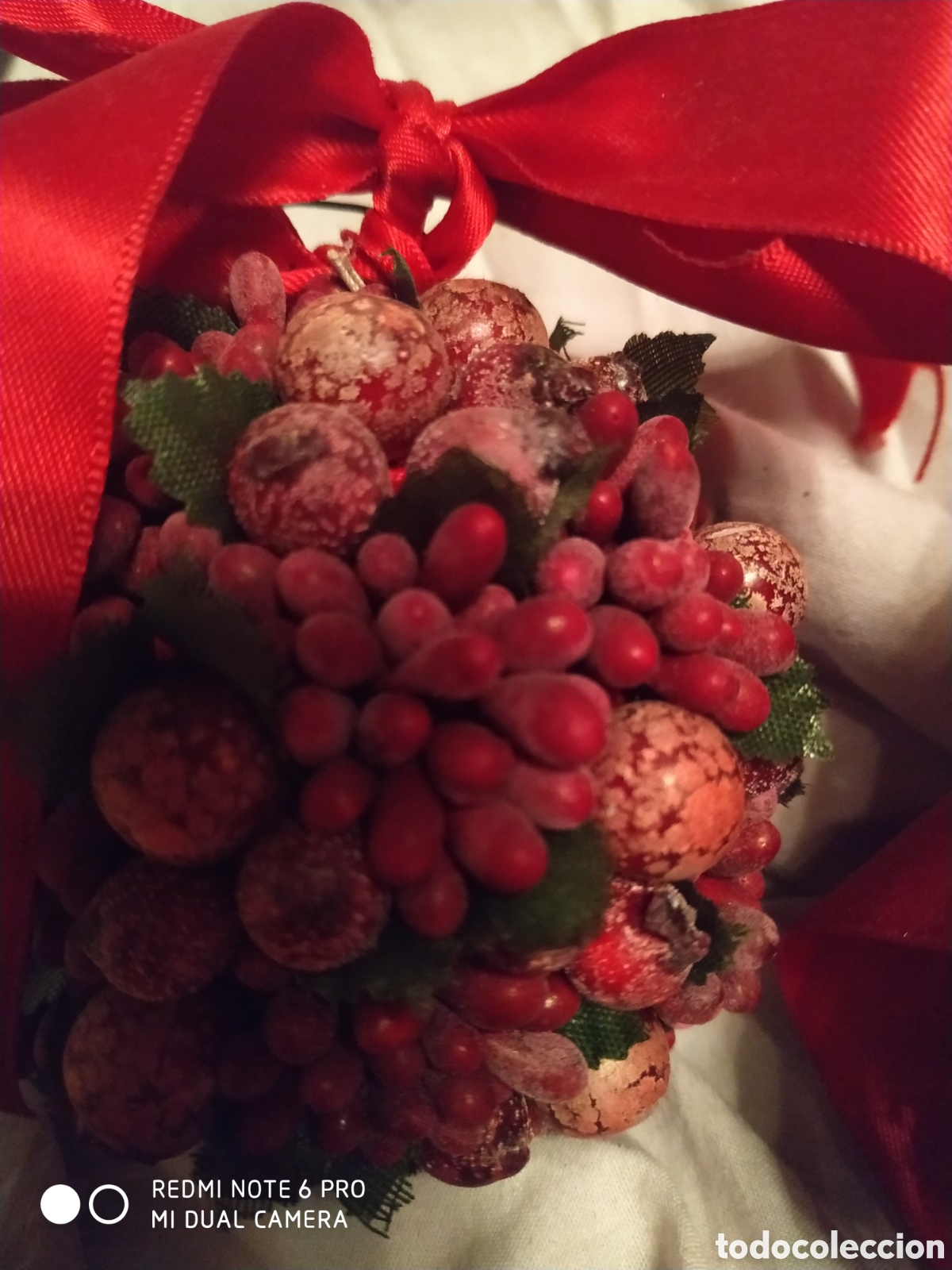 Segunda mano: Pareja de bolas en frutos rojos - Foto 4