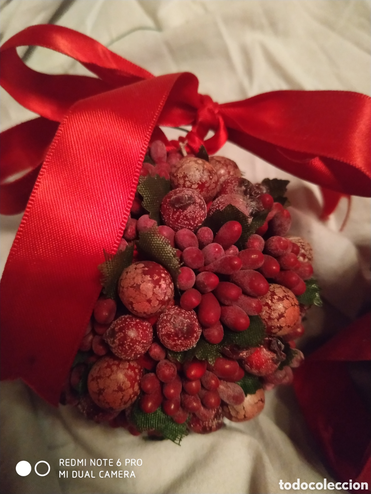 Segunda mano: Pareja de bolas en frutos rojos - Foto 5