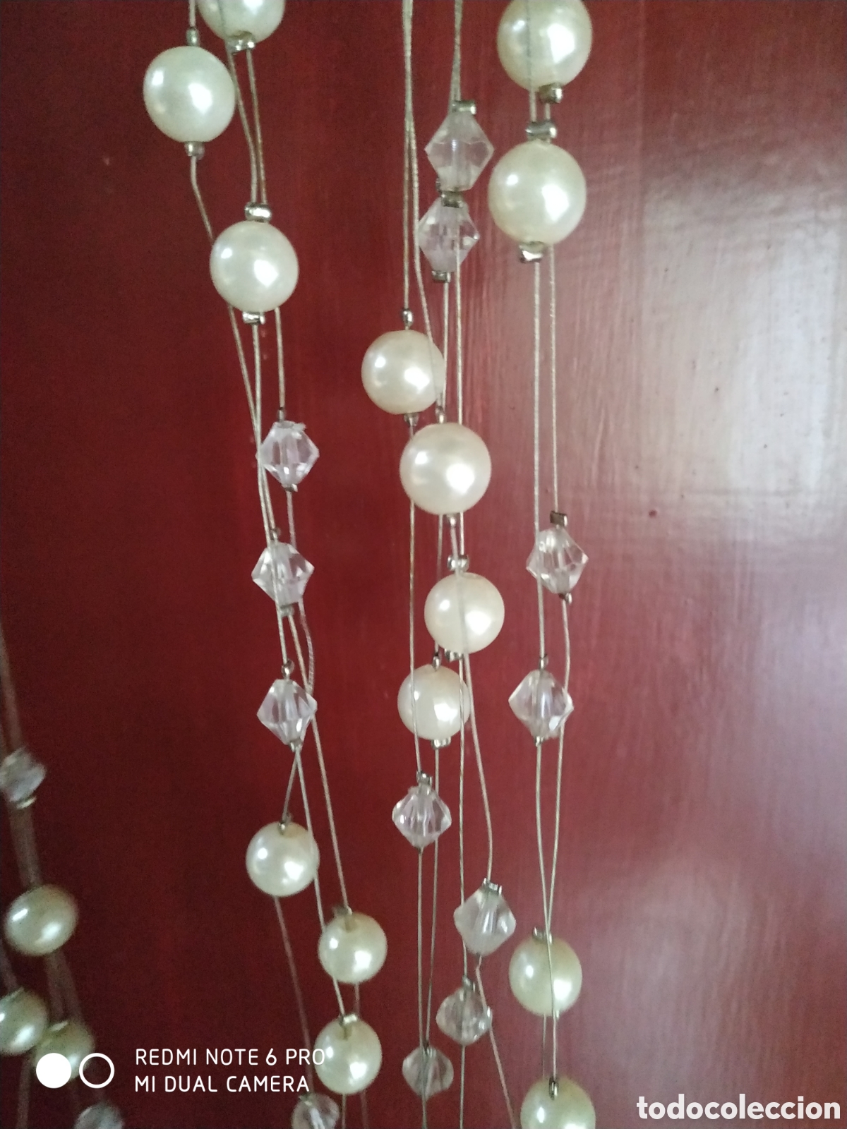 Segunda mano: 3 tiras perladas navide&ntilde;as - Foto 2