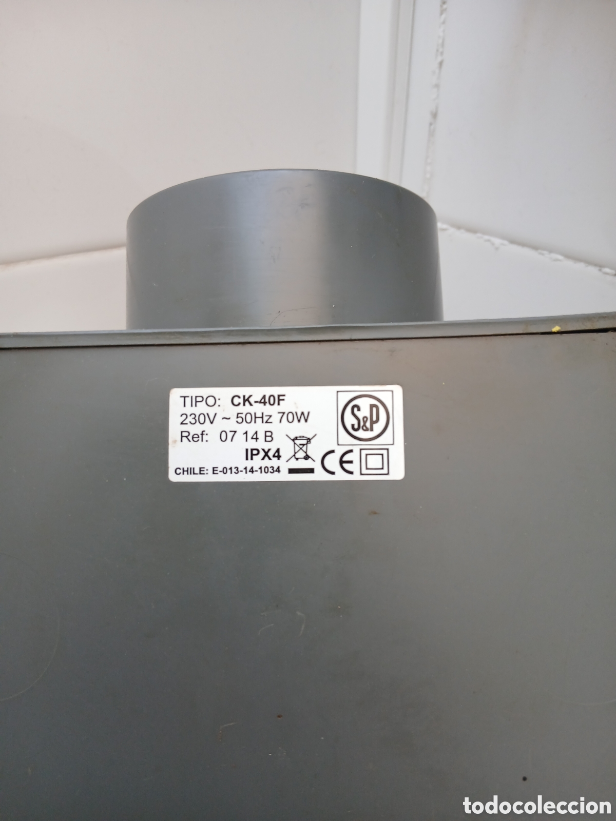 Segunda mano: Extractor de cocina S&P Soler y Palau. Modelo CK40F - Foto 4