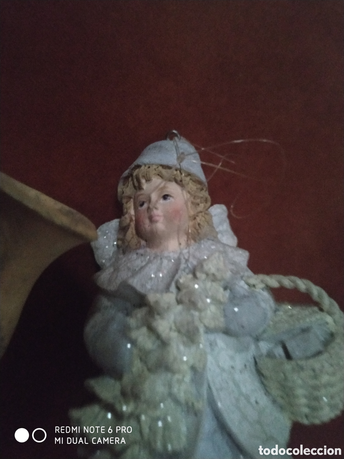 Segunda mano: Pareja de ni&ntilde;os antiguos de navidad - Foto 5