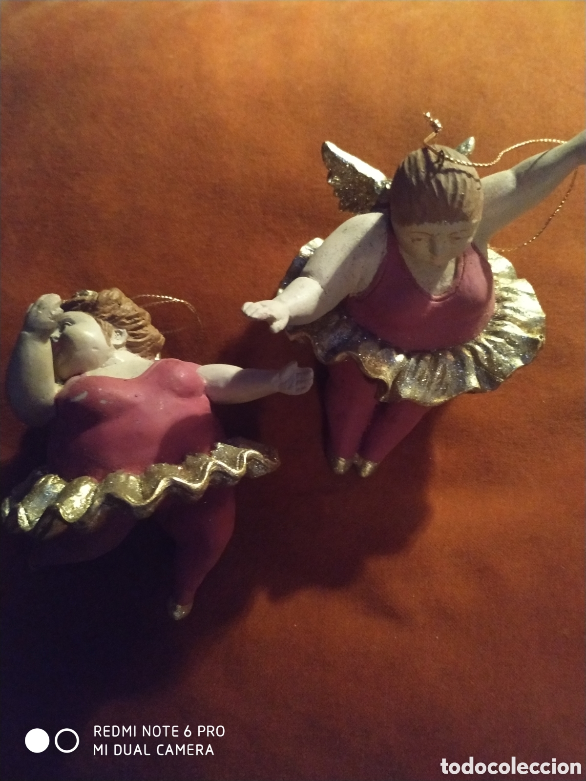 Segunda mano: Pareja de bailarinas para colgar en el &aacute;rbol de navidad