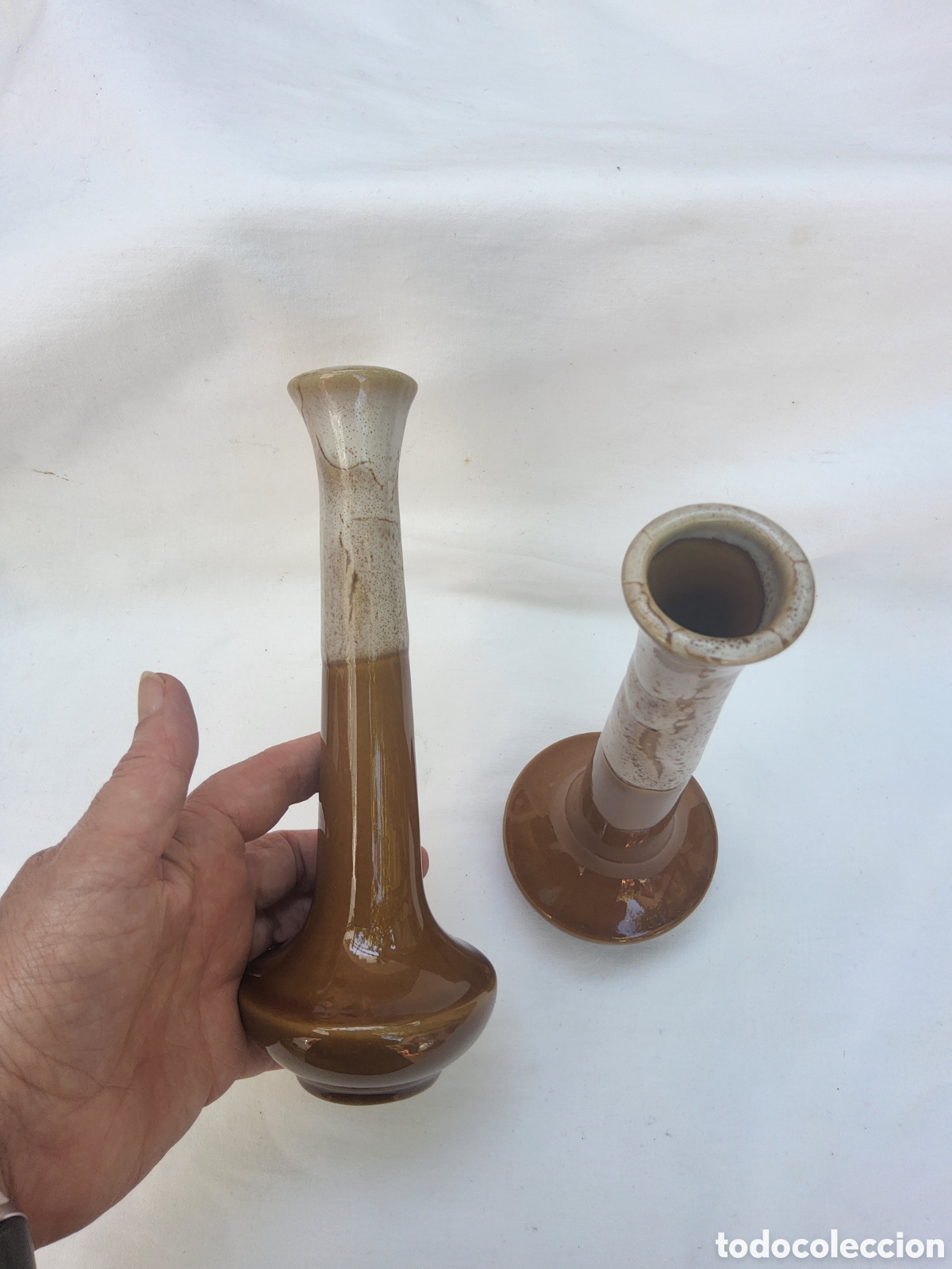 Segunda mano: Portavelas de ceramica - Foto 4