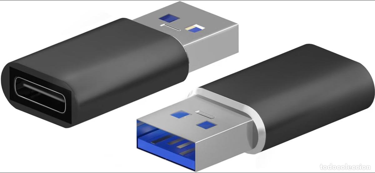 Segunda mano: Mini Adaptador USB 3.2 Gen2 / USB 2.03A, Tipo USB-C/H-A/M - Foto 3