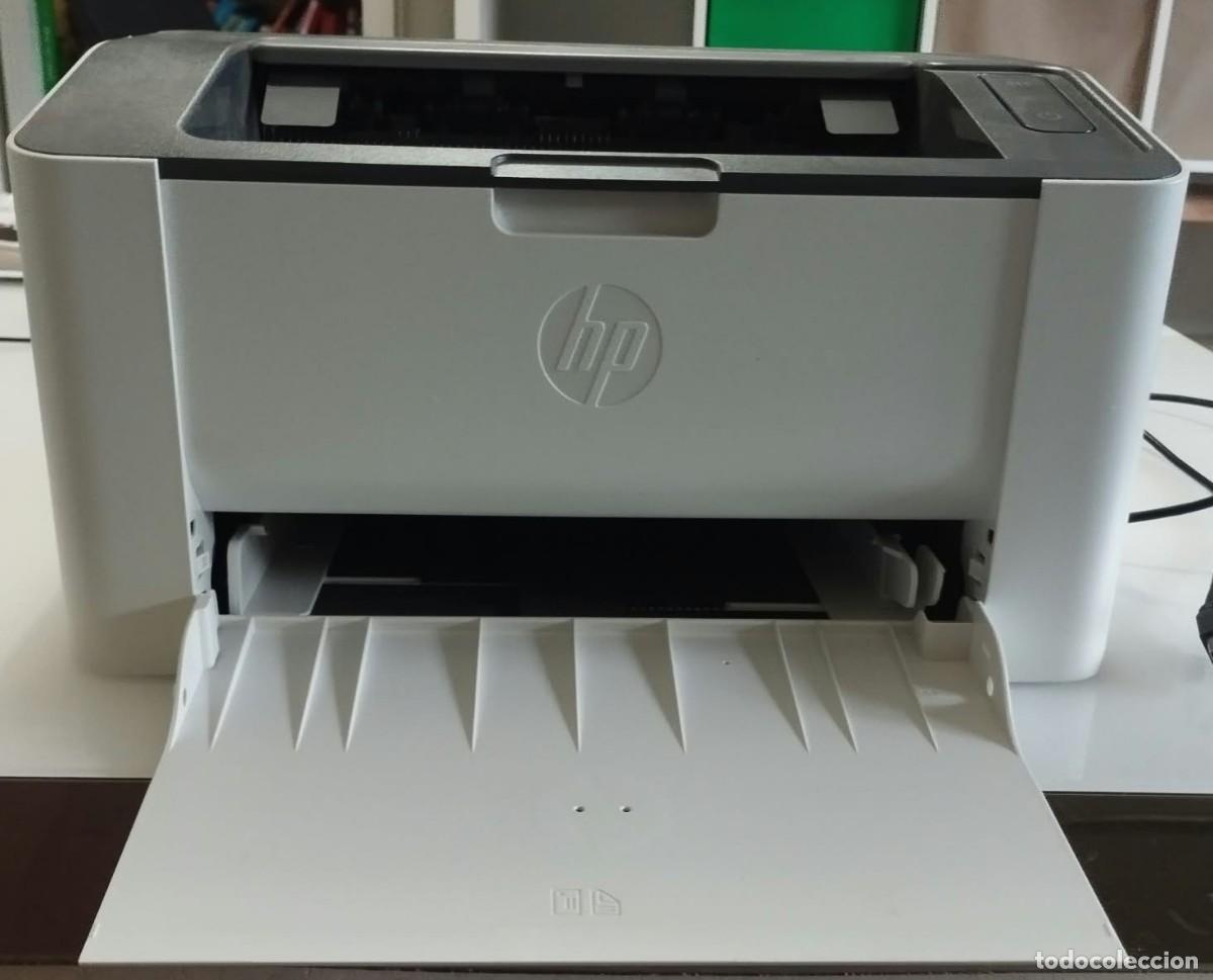 Segunda mano: Impresora l&aacute;ser HP Laser 107w WiFi USB con cables