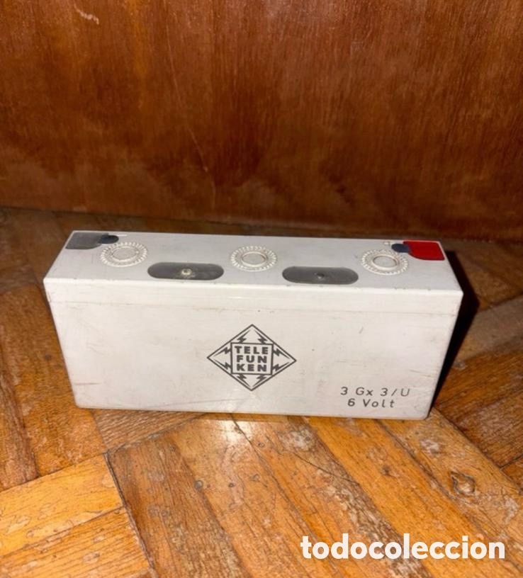 Segunda mano: Bater&iacute;a Telefunken 6V