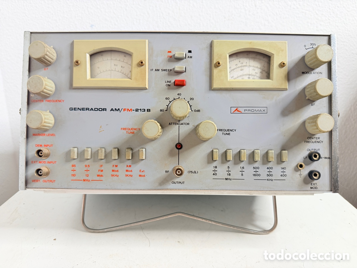 Segunda mano: Generador de RF AM/FM-213B de la marca Promax