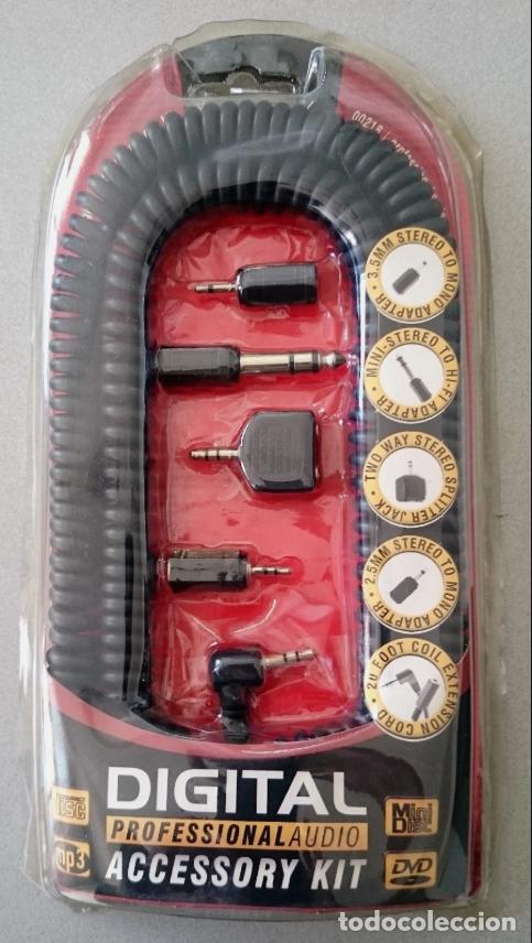 Segunda mano: Alargador de auriculares set de 5 piezas - alarga hasta 5 metros sus cascos