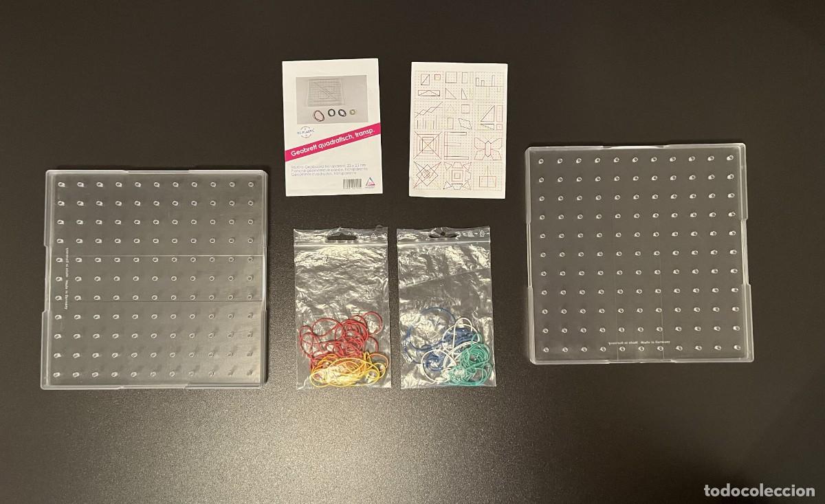 Segunda mano: Pack 2 Geoplanos Wissner con Gomas - Foto 1