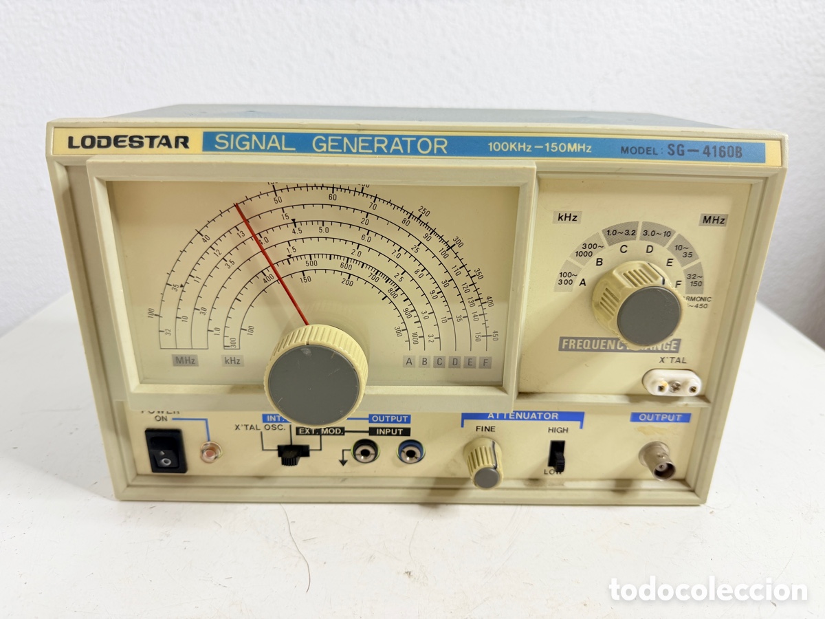 Segunda mano: Lodestar SG-4160B generador se&ntilde;ales de radiofrecuencia (RF) anal&oacute;gico Sin Probar