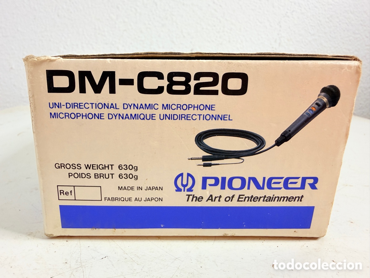 Segunda mano: Pioneer DM-C820 Dynamic Microphone Uni-Directional - Foto 2
